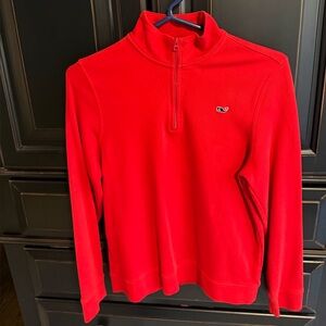 Boys Vineyard Vines Bright Red Pullover